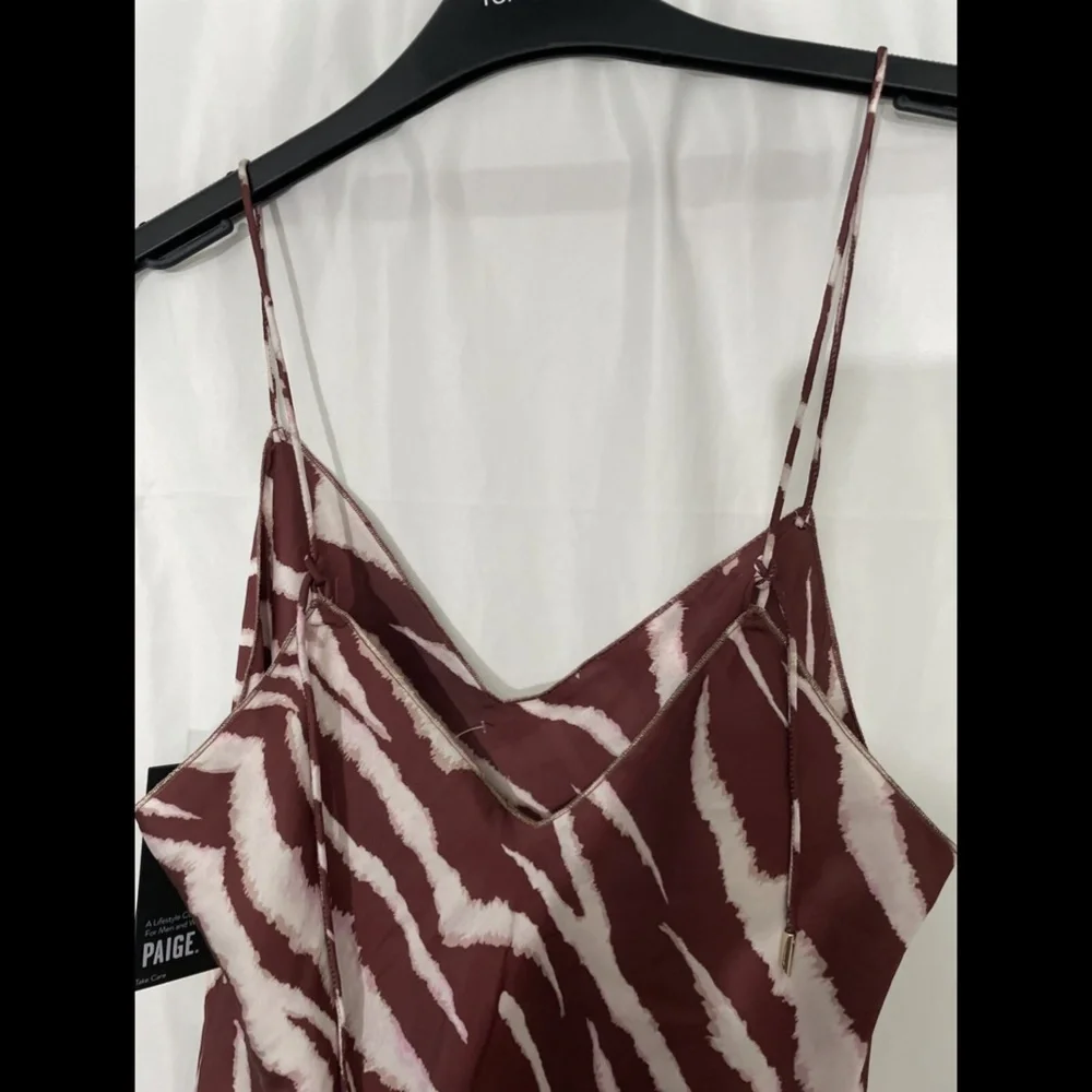 NWT $159 Paige Cicely Metallic Merrow Edge‎ Camisole Tank Top [SZ XS ]